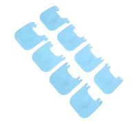 Mikikit 8pcs Small Animal Cage Accessories Plastic Cage Buckle Clips for Rabbit and Hamster 2 Blue Clips Included and Diy Projects