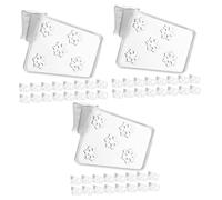 Mikikit 90pcs Fridge Side Door Dividers Organizing Liners for Refrigerator Washable Easy Install Freezer Separator