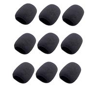 Mikikit 9pcs Microphone Protector Kit Ktv Mic Cover Eva Windscreen Covers for Singing Karaoke