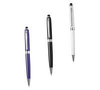 Mikikit 9pcs Stylus Pen for Touch Screen Capacitive Stylus Multifunctional Pen for Phone and Tablet Use Metallic