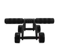 Mikikit Abs Roller Wheel Easy to Use and Weight Bearing to 200kg for Abdominal Muscle Training with Abs Material Exercise Fitness Equipment for Gym and Shop Core Workouts