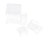 Mikikit Acrylic Ant Water Feeder Set Small Large Bowls Visible Ant Farm Accessory for Drinking and Feeding Portable Water Bowl in Insect Health Care