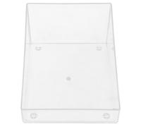 Mikikit Acrylic Hamster Sand Bath Case with Wear Resistance and Convenient Storage, Small Pet Sand Bath House Suitable for Decorating Pet Cage and Chinchilla