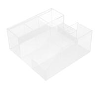 Mikikit Acrylic Lash Tweezer Case Cosmetic Display Box for Lash Tool Storage Organiser with Unique Design, Neat Style, and Simple Structure, for Bedroom and Bathroom Use to Improve Work