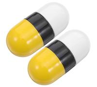 Mikikit Address Blocker Roller Stamp 2Pcs Double-Ended Yellow Privacy Seal for Parcel Security and Sensitive Information Protection