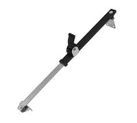 Mikikit Adjustable Aluminium Alloy Window Blocker Security Bar for Sliding and Vertical Windows Windproof Support with Telescopic Length for Frame Safety and Child Protection