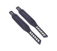 Mikikit Adjustable Exercise Bike Pedal Straps Anti-slip Foot Belts Dynamic Training Toe Straps for Gym Bikes Compatible Replacement for Home Fitness