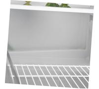 Mikikit Adjustable Wire Refrigerator Divider Mesh Shelf Organizer for Chest Freezer and Fridge Storage Ventilated Design for Fresh Food Separation and Efficient Space Management