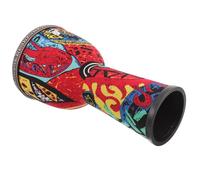 Mikikit African Djembe Hand Drum 8 Inch Lightweight Pvc Percussion Instrument for Adults and Beginner African Musical Drum Suitable for Rhythm Practice and World Music