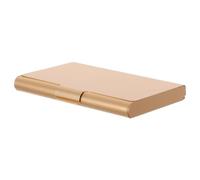 Mikikit Aluminum Alloy Business Card Holder Credit Card Wallet for Men and Women