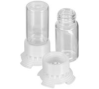 Mikikit Ant Water Feeder 2pcs Mini Liquid Dispenser Plastic and Glass for Ant Farms with High Stability Suitable for Professionals and Home Use