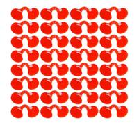 Mikikit Anti-Pecking Chicken Goggles 1000Pcs Medium Size Plastic Glasses for Farm and Ranch Use, Reusable Eye Mask to Reduce Pecking Damage