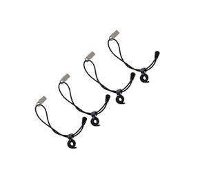 Mikikit Backdrop Clips Multi-functional Clip for Photography Nylon Material Sl ontemporary Design Not Easy to Bend and Damage Black Color Suitable for Multiple Scenes