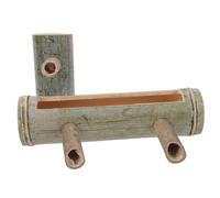 Mikikit Bamboo Water Fountain Kit Multi Functional Fish Tank and Garden Decor Energy Saving Outdoor Indoor Water Feature Natural Bamboo Material for Backyard Landscaping