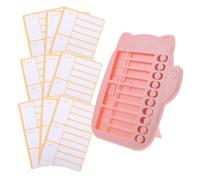Mikikit Behavior Chart for Household Chores DIY Schedule Planner with Reward Incentives Magnetic Attachment for Refrigerator Whiteboard Encourages Positive Habit Building and Management