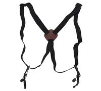 Mikikit Binocular Chest Strap Adjustable X-Shaped Harness with Quick-Adjusters Sturdy Nylon Rubber Metal for Wildlife Observation and Hunting