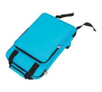 Mikikit Blue Oxford Cloth Drum Sticks Bag with Finely Sewn Design and Spacious Storage, Portable Drum Mallets Carry Bag Featuring Shoulder and Hand Straps for Convenient Drumstick