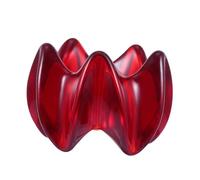 Mikikit Body Massaging Scrapper Lotus Shape Resin Massage Tool for Whole Body Massage Easy to Hold in Red Colour