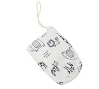 Mikikit Bottle Insulator Sleeve 6 Inch Cotton Sleeve Reusable Warmth for Small and Large Bottles on the Go