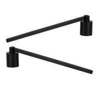Mikikit Candle Snuffer to Safely Extinguish Wicks 2pcs Vintage Style with Handle, Stainless Steel Flame Snuffer and Your Home Decor, for House Warming
