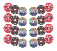 Mikikit Car Aroma Tablets Aromatherapy Refill Pads 24pcs Charming Fragrance Solid Scented Discs for Car Air Freshener Use