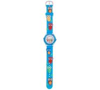 Mikikit Children's Cartoon Owl Wrist Watch with Precise Quartz Movement and Rubber Band, and Easy to Read, Suitable for Boys and Girls at Birthday Parties or Christmas