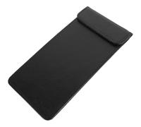 Mikikit Clipboard A6 (10X20Cm) Black Document Holder Secure Clip, Portable Writing Base for Food Service and Office Use