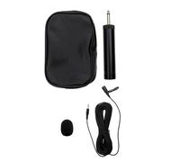 Mikikit Condenser Saxophone Pickup Microphone Clip with 10m Cable and Storage Bag, Instrument Mic for Saxophone Players, High-fidelity Condenser Loudspeaker for Musical Instruments