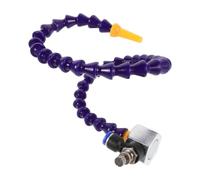 Mikikit Coolant Pipe with Flexible Hose and 3.5mm Round Nozzle Adjustable Magnetic Base High Wear Resistance and Overheating Prevention for Lathe and Metalworking Machines for Workshop