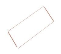 Mikikit Copper Dowsing Rods Kit Pure Copper Witching Sticks for Paranormal Ghost Hunting Divining Water Lines Feng Shui Improvement Tool for Home Office Use