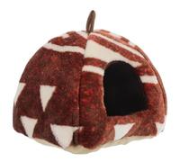Mikikit Cozy Guinea Pig Bed House for Small Pets with Comfortable Cotton Nest Shape, Keeps Hamsters and Rats Warm and Sturdy, Suitable for Outdoor and Other Places You Want