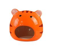 Mikikit Decorative Ceramic Hamster Bed for Hedgehog and Little Squirrel with Cartoon Shape, Easy to Wash and Carry, for Home Decoration