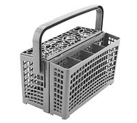 Mikikit Dishwasher Silverware Basket for Cutlery Holder Drainer Baskets for Dishwasher Rack Chopstick Holder for Utensil