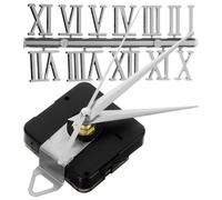 Mikikit DIY Lightweight Clock Non-ticking Mechanism Silent Kit Movement Repair Parts Plastic Replacement Wall
