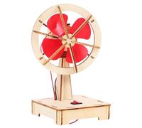 Mikikit DIY Manual Assembly Fan Kit for Science Education - Hand-assembled Electric Shaking Fan Classroom Supplies for Elementary Students and Preschool Stem Experiments