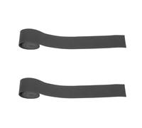 Mikikit Drum Stick Wraps Tapes Sweat-absorbent Pu 2pcs Non-slip Black for Drumsticks for Drummers and Percussionists Playing Electronic and Acoustic Drums