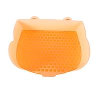Mikikit Easy to Clean Plastic Potty for Small Animals Efficient Waste Separation for Rabbits Guinea Pigs and Ferrets Space Saving Corner Design