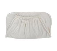 Mikikit Elastic Polyester Heater Cover Universal Dustproof Fabric Radiator Protector Sleeve Adjustable 5-10cm for Indoor Electric Heaters Beige, Suitable for Home and Living Room Use