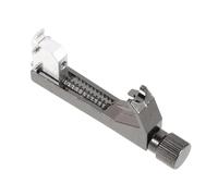 Mikikit Electric Guitar Bridge Intonation Adjuster Tool, Black Metal Tremolo Octave Adjust Tool for Precise Bridge Tuning and Tremolo Correction, Portable Repair Instrument for Guitar