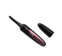 Mikikit Electric Heated Eyelash Curler with 360mah Rechargeable Battery, Lightweight Abs Material, Curved Brush Head Design for Business Trip and Makeup Use, and Women