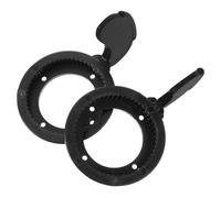 Mikikit Electric Scooter Finger Throttle Replacement with Brake Button 2Pcs Sturdy Plastic Speed Control Lever for Scooter Handlebar Accessories Convenient Installation for Urban