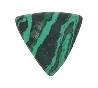 Mikikit Emerald Green Large Triangular Guitar Pick Sturdy Music Instrument Pick for Guitar, Ukulele, and Bass Precision Fingertip Plectrum for Practice and Performance