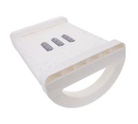 Mikikit Ergonomic Non Skid Foot Rest Under Desk Lightweight Foot Stool for Office and Home Support to Posture and Leg Pressure Versatile Footrest for Living and Workspace