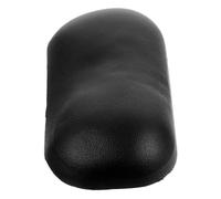 Mikikit Ergonomic with Wrist at Support and Use Mouse Leather Silicone Pad Washable Gel Wrist Rest Comfortable Mouse Rest Pillow for Computer Home and Business Trips