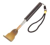Mikikit Extendable Back Scratcher for Adults with Telescopic Handle, Portable Back Scratcher and Self Massager Made of Resin and Alloy, Massage Tool for Reaching Difficult Itches