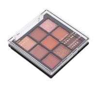 Mikikit Eyeshadow Palette Easy to Use Powder Finish and Smooth Fine Texture with Sparkly and Matte Shades for Party Time Makeup