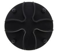 Mikikit Flexible Black Silicone Slow Feeder Dog Bowl Insert Preventing Slipping for Dry Food and Wet Food Compatible with Glass, Ceramic, Steel, Plastic, and Straw Bowls