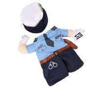 Mikikit Funny Cat Clothes with Comfortable Fit Funky Pet Costume Made of Soft Cloth Suitable for Casual Wear and Special Occasions