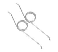 Mikikit Garbage Can Torsional Spring Set 2Pcs Small Sturdy Springs for Trash Bin Lid Replacement Hand-Operated Storage Container Accessories