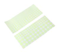 Mikikit Glow the Dark Dots Glow Stickers Removable PVC Wall Stickers 407pc Luminous Decals Easy to Apply for Room and Home Decor for Ceramic Tile and Window